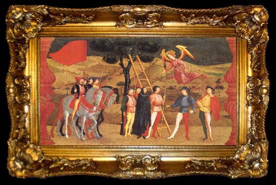 framed  UCCELLO, Paolo Miracle of the Desecrated Host (Scene 4) aet, ta009-2